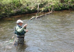 Wading-fishing